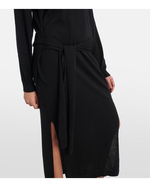 Robe Pull Lemaire en coloris Black