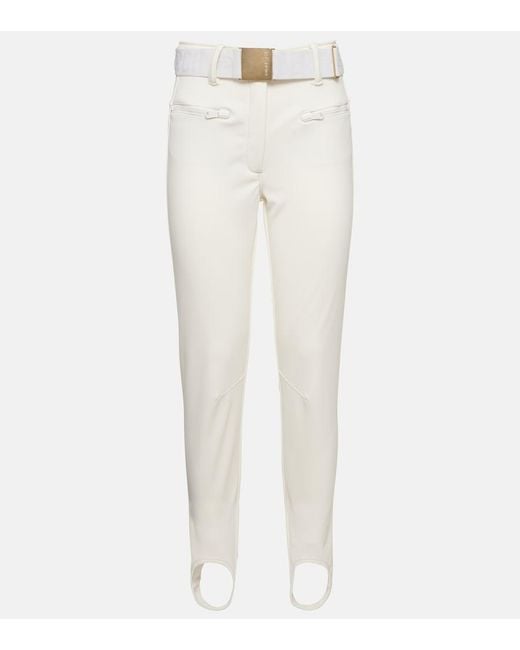Goldbergh White Paris Stirrup Ski Pants
