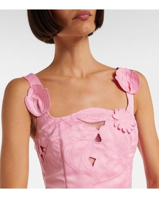 LEO LIN Pink Maxikleid Rianne