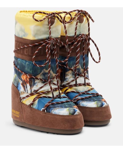 Moon Boot Brown Winter Boots
