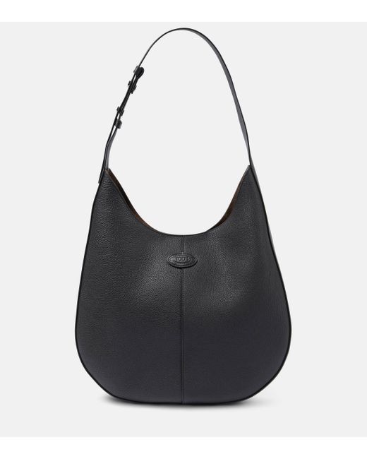 Tod's Black Di Bag Small Leather Shoulder Bag