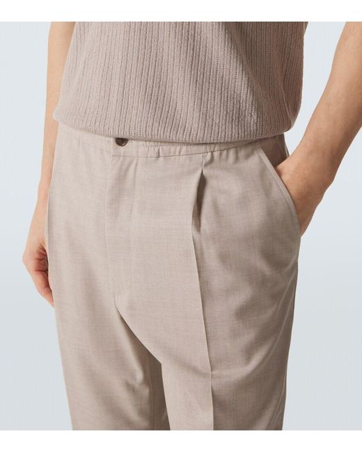 Dunhill Natural Wool Chinos for men