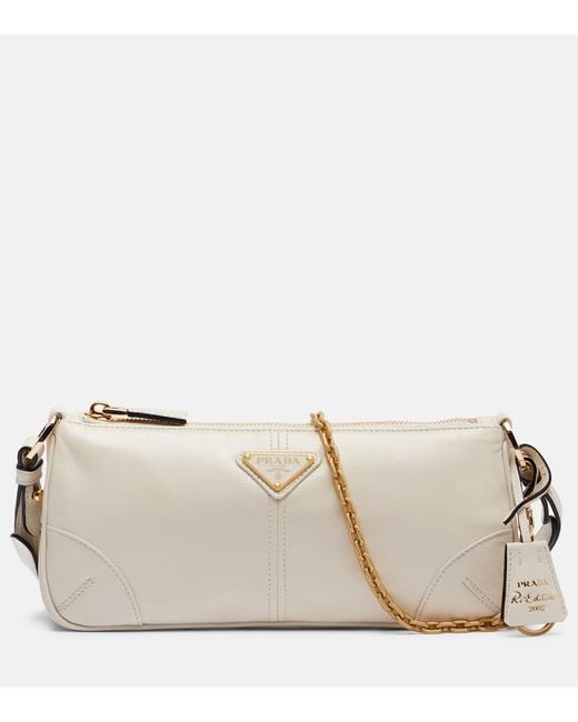 Prada Natural Re-Edition 2002 Medium Shoulder Bag