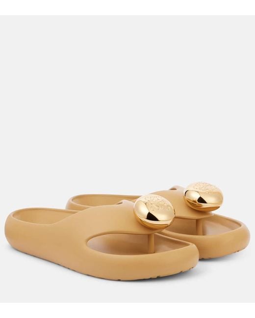 Loewe Natural Sandalen Anagram