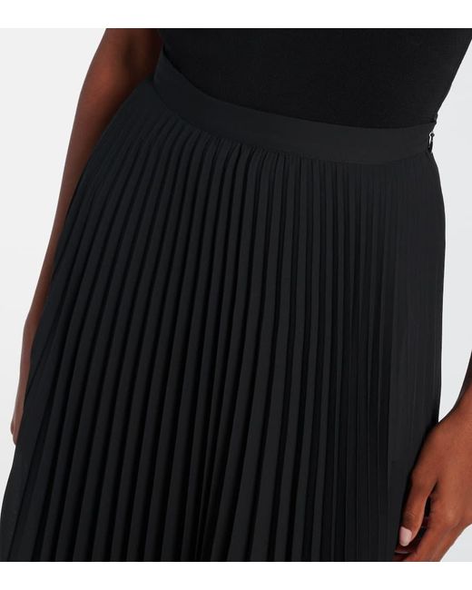 Wardrobe NYC Black Georgette Maxi Skirt