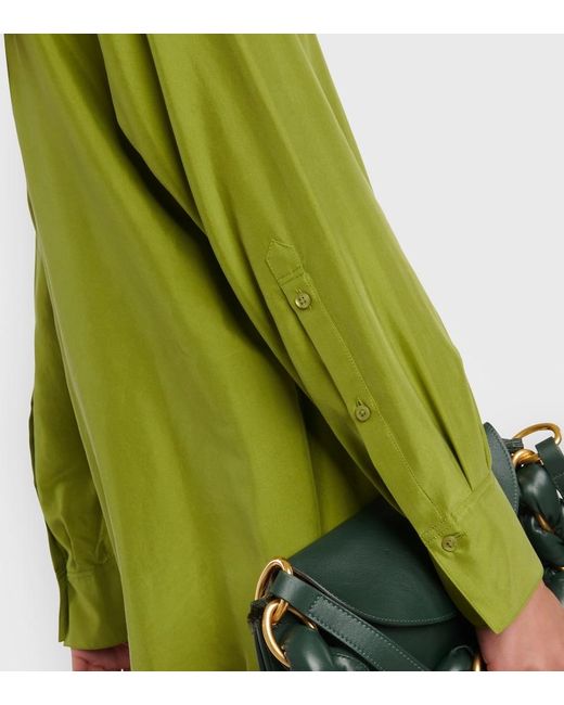 Dorothee Schumacher Green Heritage Ease Silk Blouse