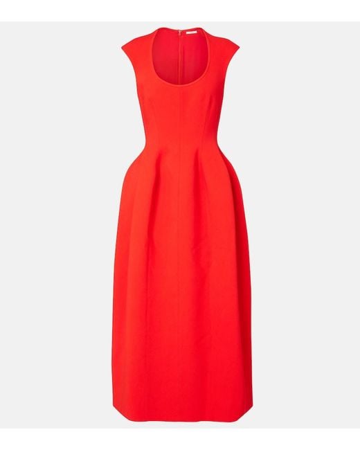 FFORME Red Midikleid