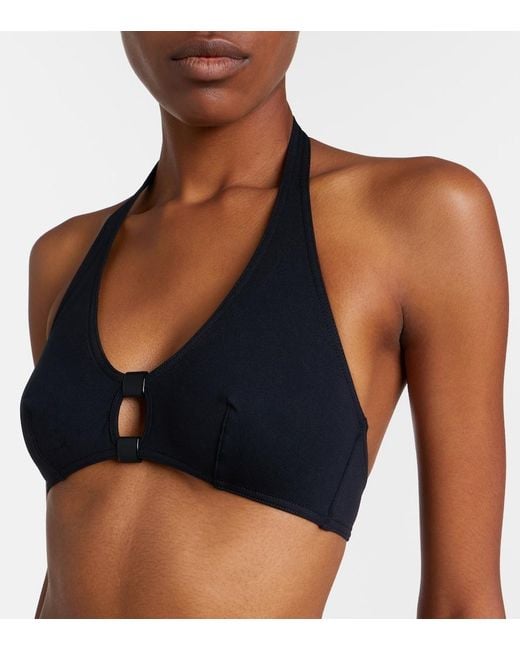 Top De Bikini Float Eres de color Black