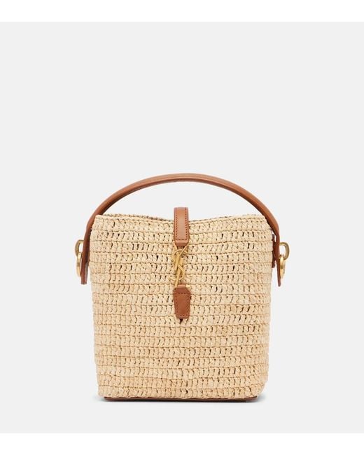 Secchiello Le 37 Mini di Saint Laurent in Natural