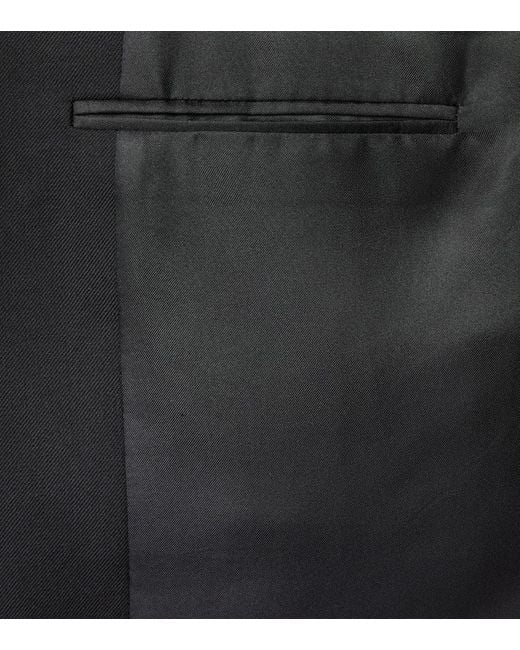 Blazer di Saint Laurent in Black da Uomo