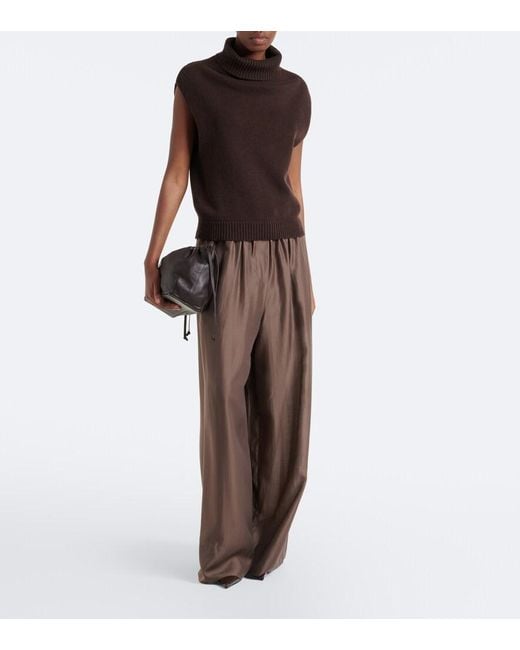 A.Emery Black Tobey Leather Clutch