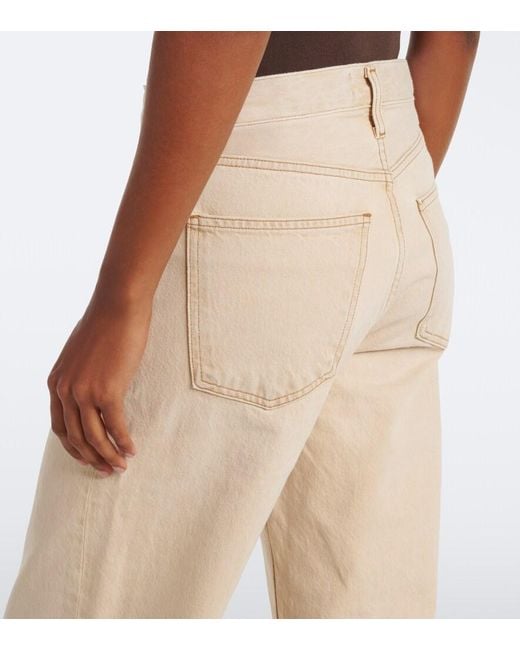 Agolde Natural Arc 32 Wide-Leg Jeans
