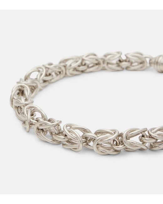 Totême  Metallic Byzantine Chain Necklace