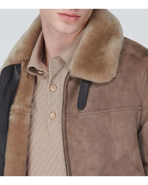 Polo En Coton, Soie Et Cachemire Brioni pour homme en coloris Natural