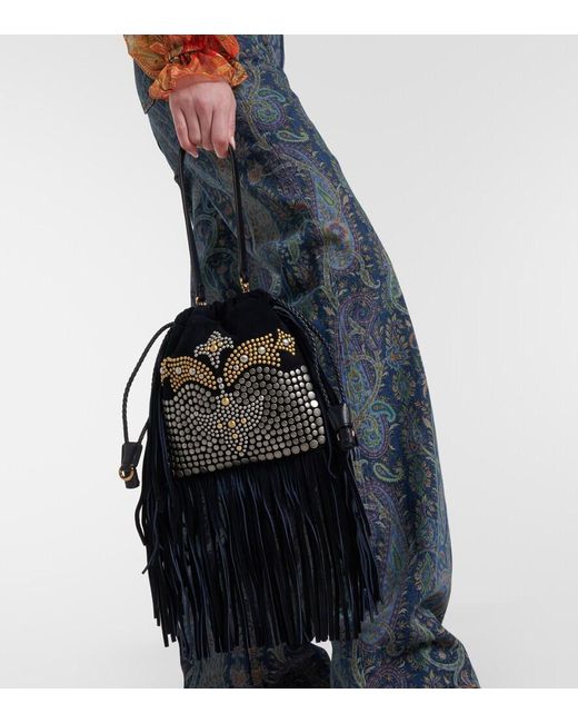 Borsa Kalispera Small di Etro in Black