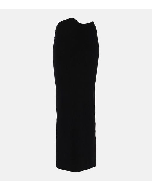Christopher Esber Black Maparadita Maxi Skirt