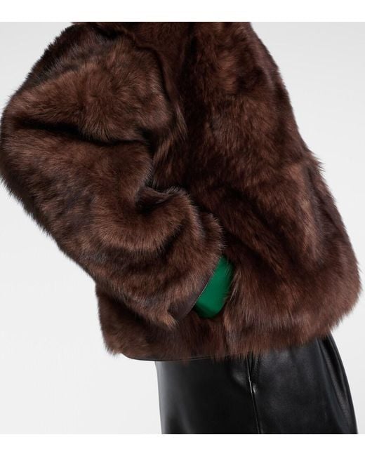 Loewe Brown Shearling Jacket