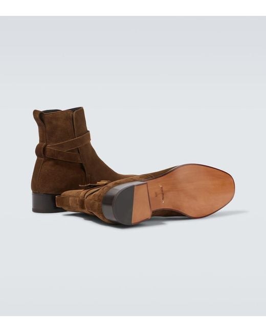 Stivaletti Kenneth di Tom Ford in Brown da Uomo