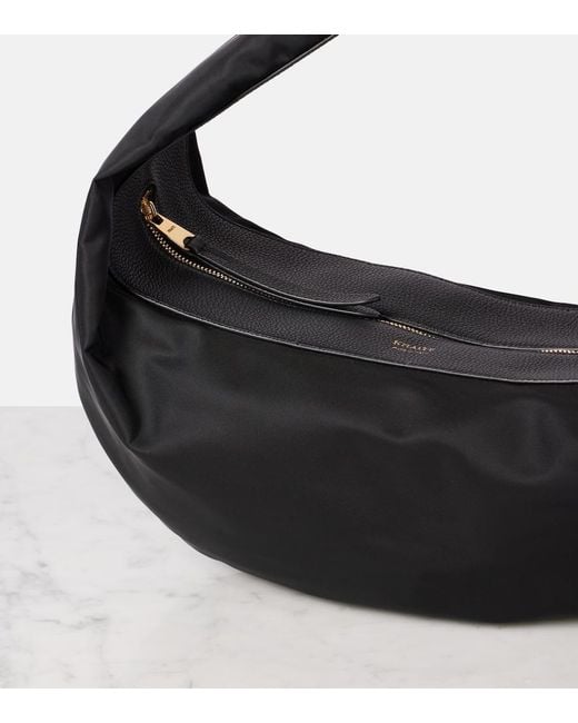 Khaite Black Olivia Medium Shoulder Bag