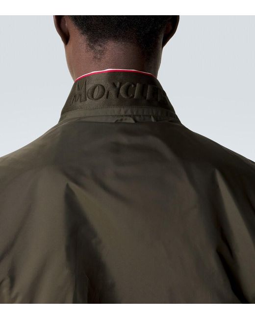 Moncler Green Reppe Bomber Jacket for men