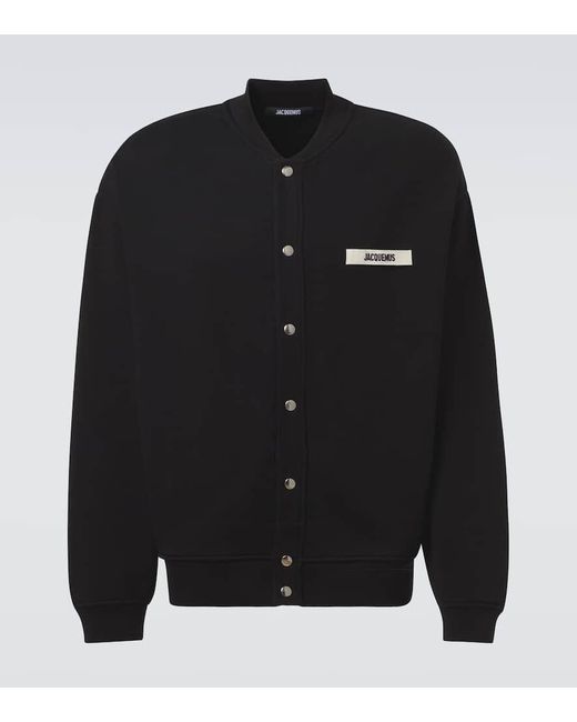 Jacquemus Cardigan Aus Baumwolle in Black für Herren