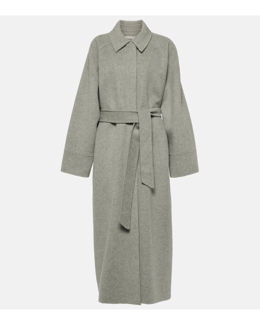 Manteau Yoonmi en laine TOVE en coloris Gray
