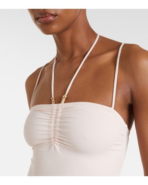 Eres Natural Odyssee Gathered Swimsuit