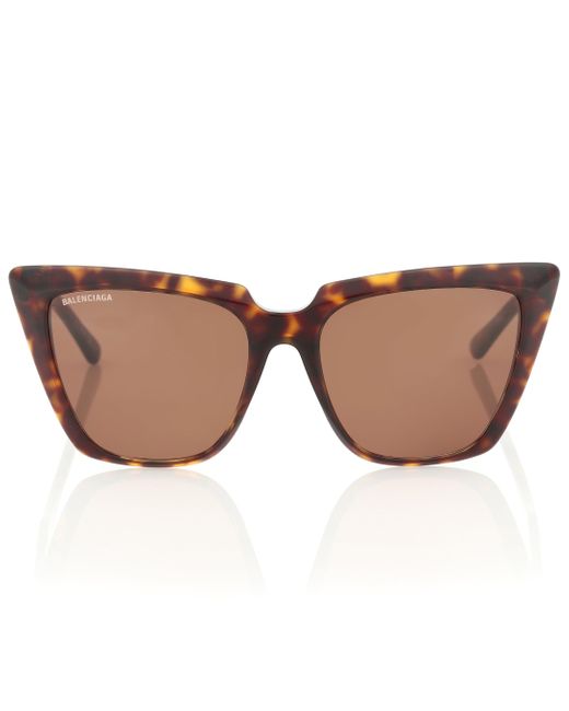Balenciaga Brown Cat-eye Sunglasses