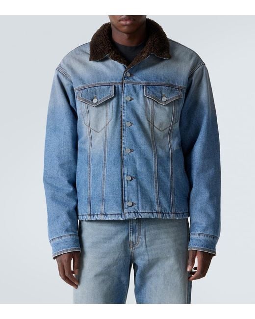 ERL Blue Denim Jacket for men