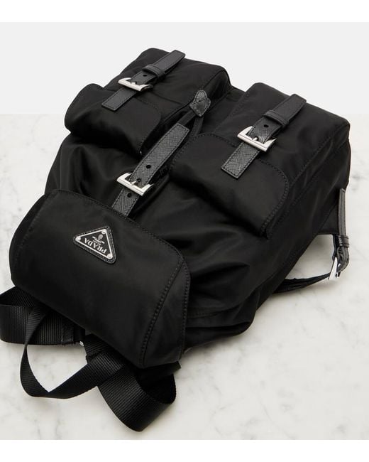 Prada Black Re-Nylon Small Backpack