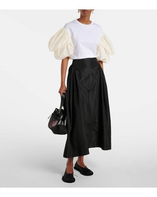 Gonna Midi di Simone Rocha in Black