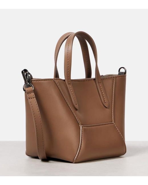 Borsa Duo Small di Brunello Cucinelli in Brown