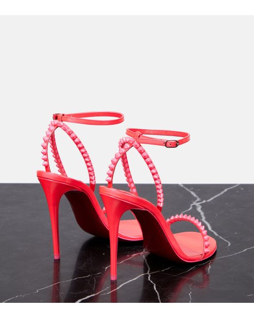 CHRISTIAN LOUBOUTIN So Me 100 studded leather sandals