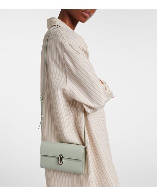 SAVETTE Natural Symmetry 26 Leather Shoulder Bag