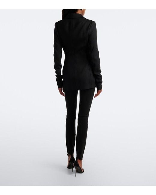 Dolce & Gabbana Black High-Rise Leggings