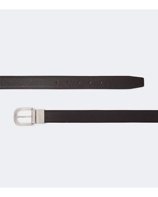 Lardini Brown Leather Belt for men