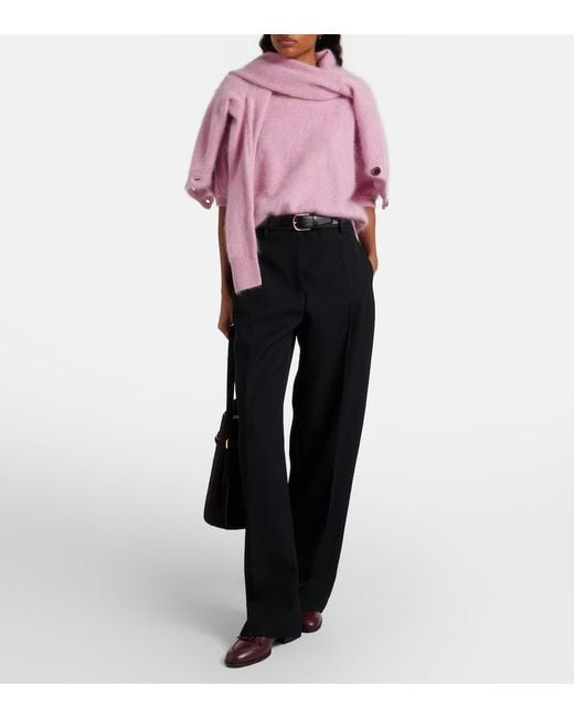 Lisa Yang Pink Juniper Cashmere Sweater
