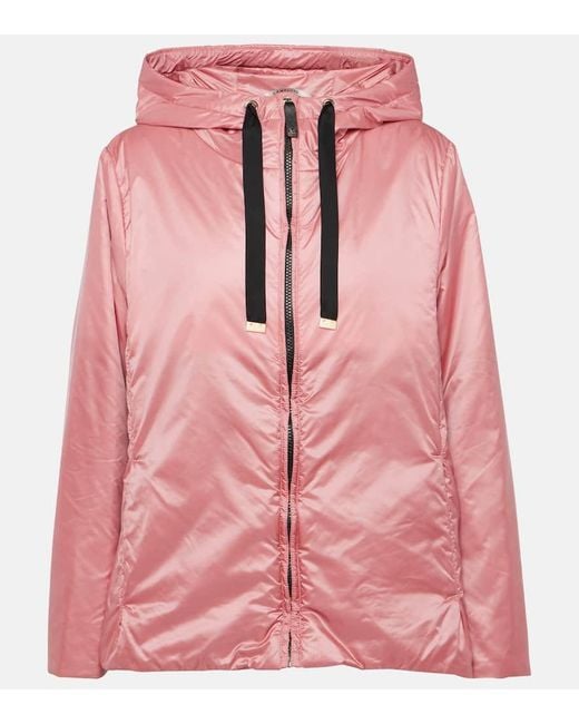 Max Mara Pink Greenh Padded Jacket