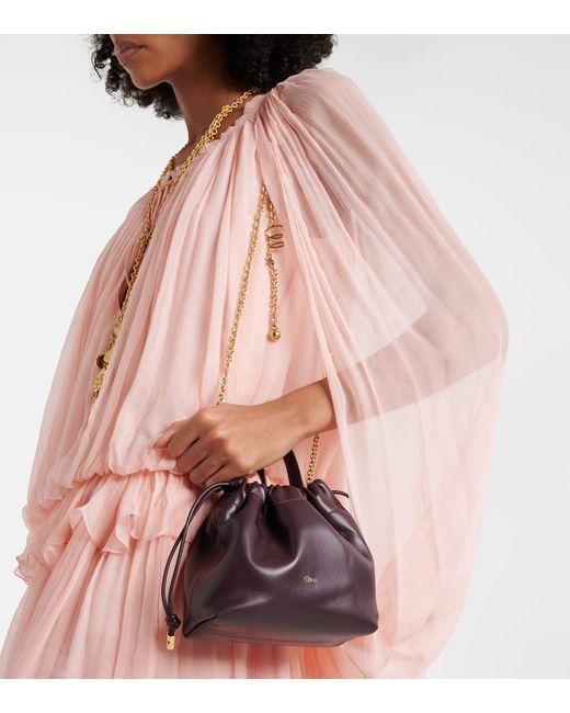 Chloé Black Icons Mini Leather Shoulder Bag