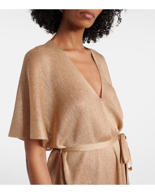 【Max Mara Beachwear】Donnola フリンジ ビーチ カバーアップ Donnola fringed beach cover-up in brown - Max Mara | Mytheresa