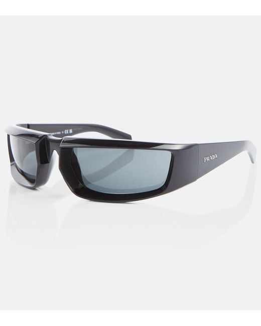 Prada Blue Square Sunglasses