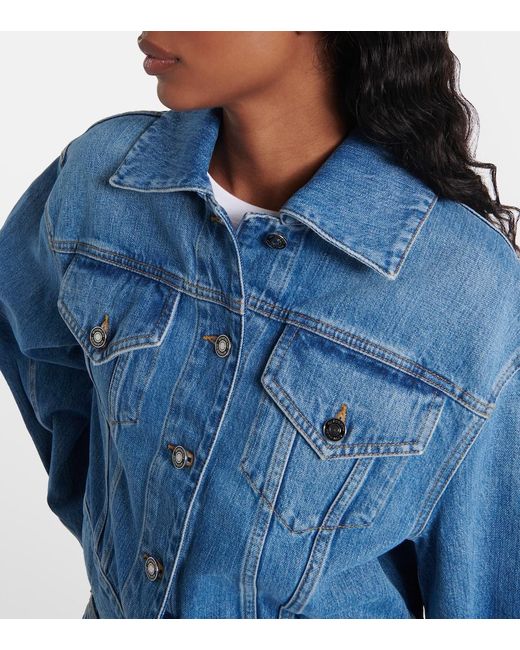 Givenchy Blue Cocoon Denim Jacket