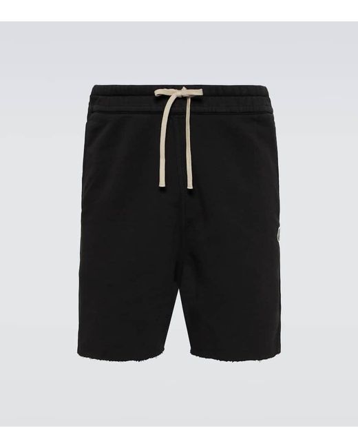 X Rick Owens - Shorts in misto cotone di Moncler Genius in Black da Uomo
