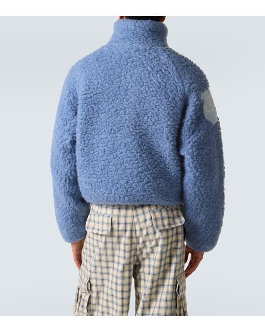 Veste En Laine Melangee ERL pour homme en coloris Blue