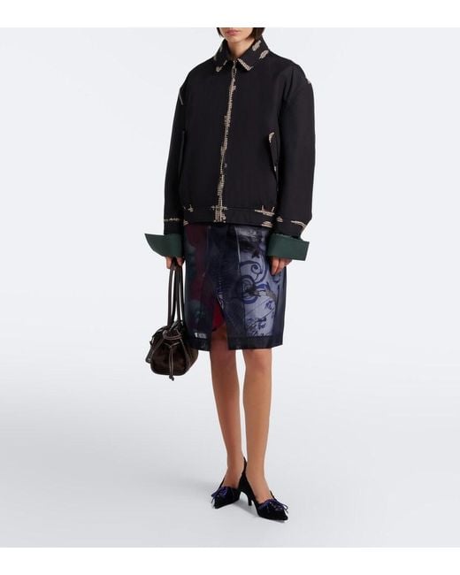 Cappotto di Prada in Blue