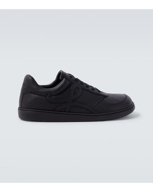 Loewe Black Jambo Leather Sneakers for men