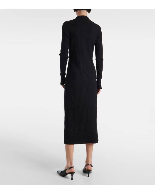 Proenza Schouler Black Label Phillips Cotton-Blend Midi Dress