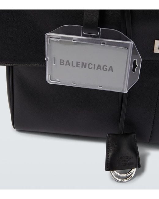 Balenciaga Aktentasche Rodeo Aus Leder in Black für Herren