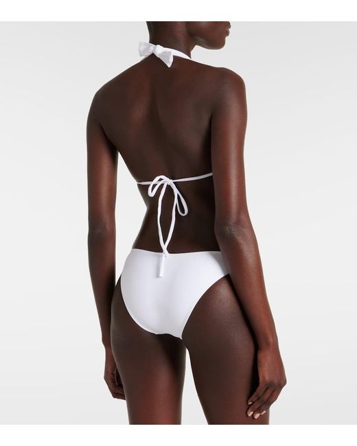 Melissa Odabash White Caracas Bikini Top