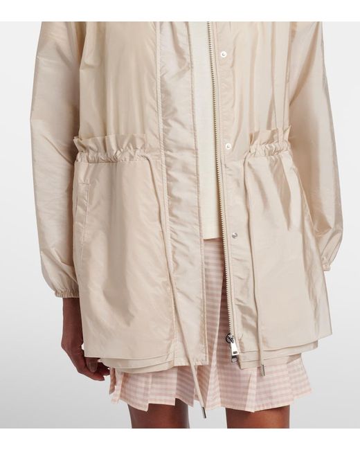 Moncler Natural Weteau Hooded Parka